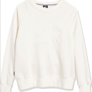 STARTER Cream Logo Crewneck Sweatshirt